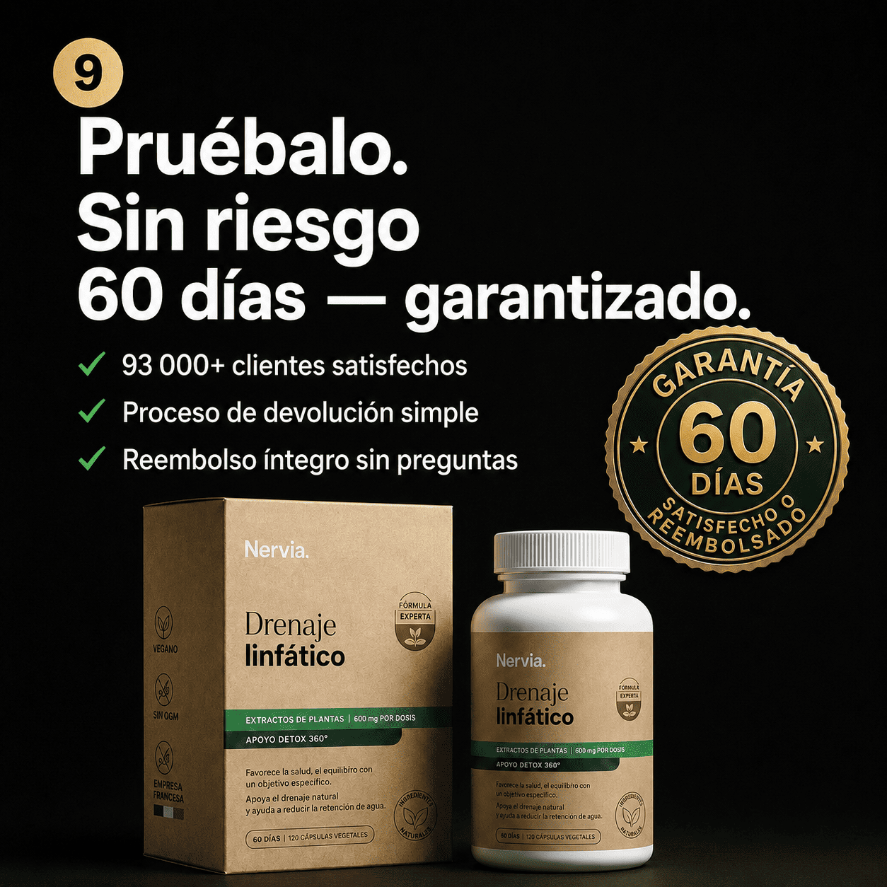 Nervia™ Drenaje Hepático — Desbloquea la red linfática de tu hígado