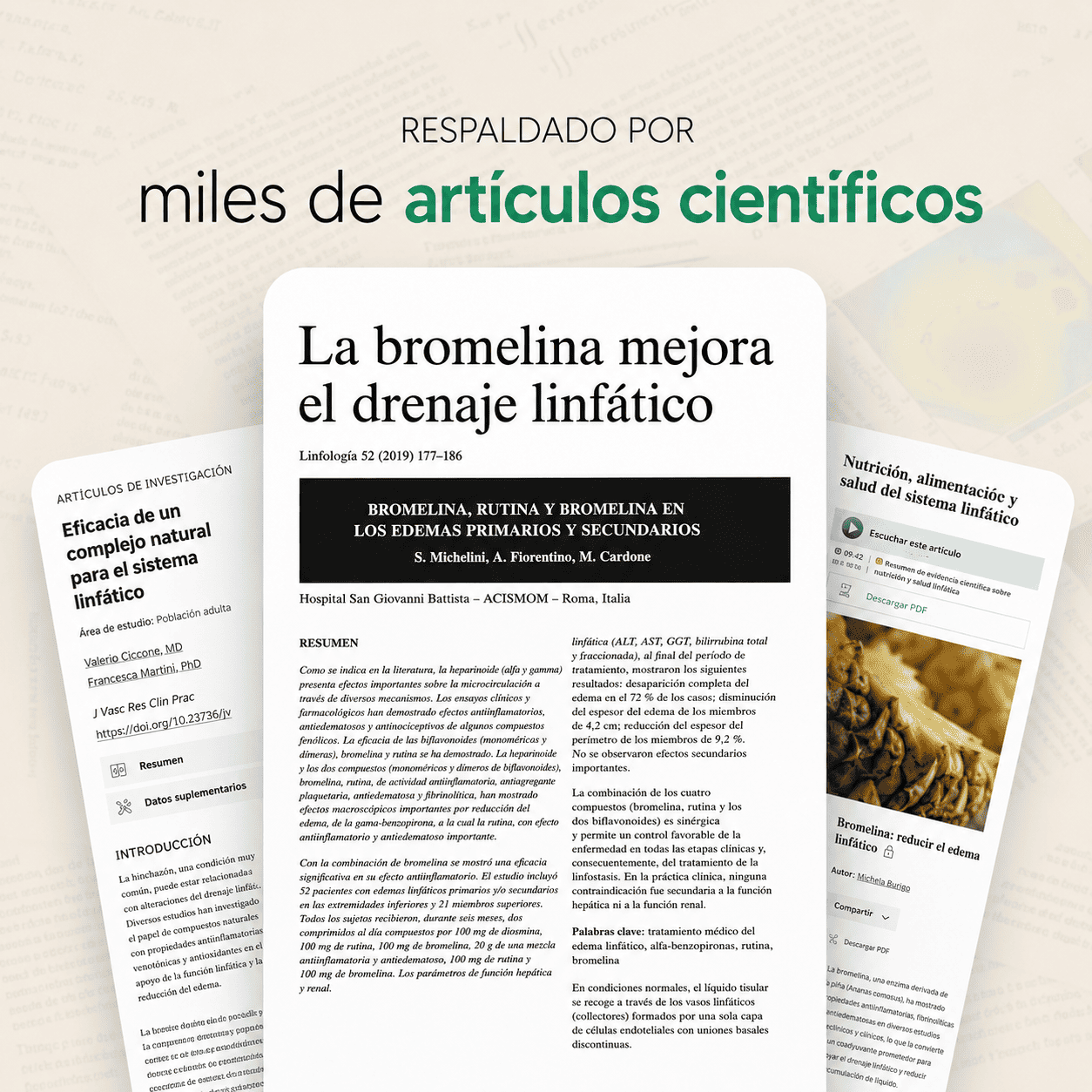 Nervia™ - Cápsulas de Drenaje Linfático - Transformación total en 60 días