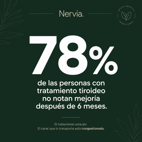 Nervia™ Drenaje Tiroideo — Desbloquea la red linfática que rodea tu tiroides