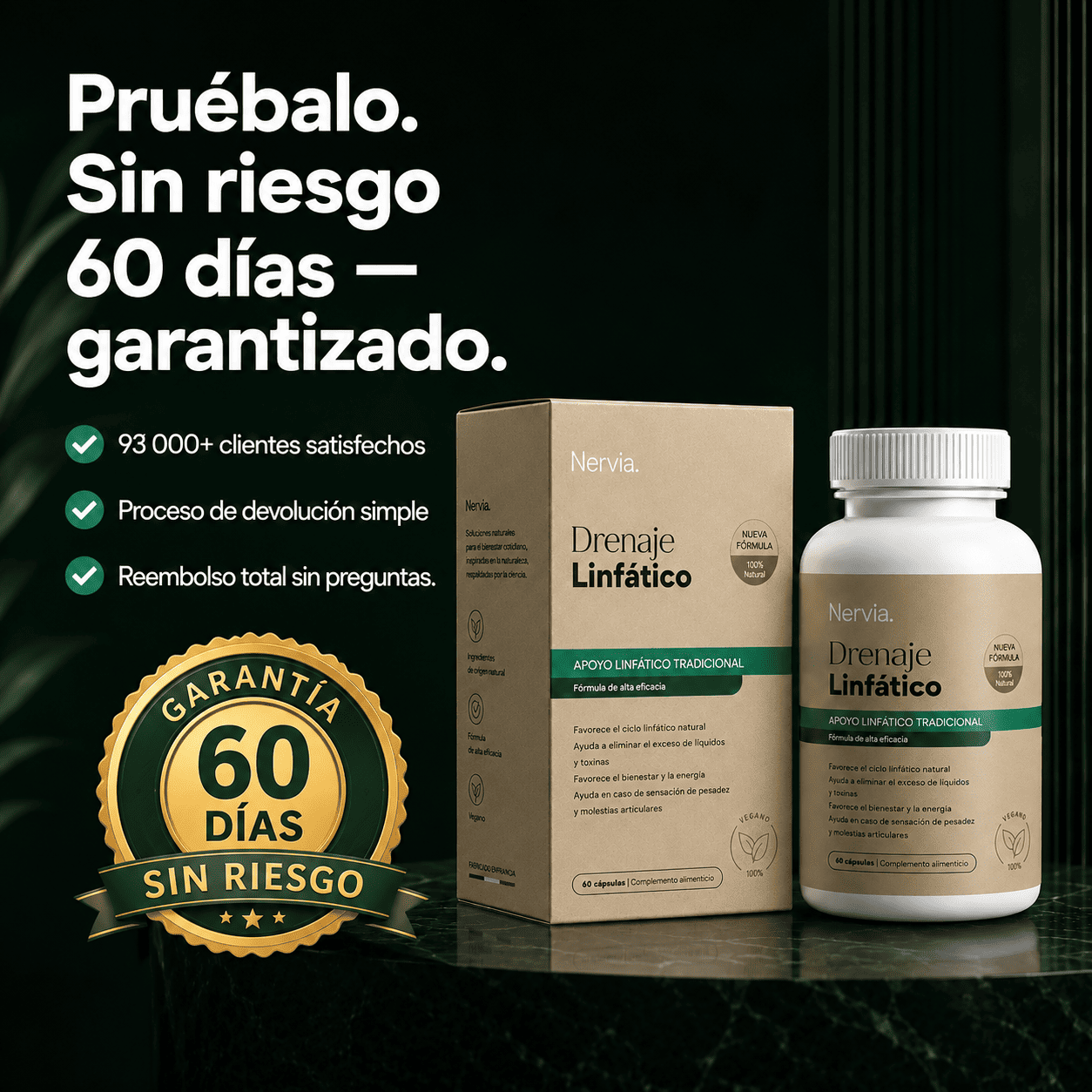 Nervia™ Drenaje Tiroideo — Desbloquea la red linfática que rodea tu tiroides