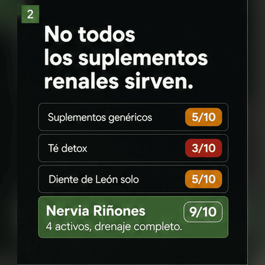 Nervia™ Drenaje Renal — Desbloquea la red linfática que rodea tus riñones