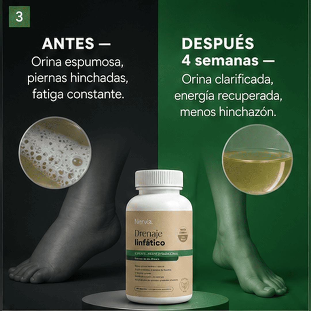 Nervia™ Drenaje Renal — Desbloquea la red linfática que rodea tus riñones