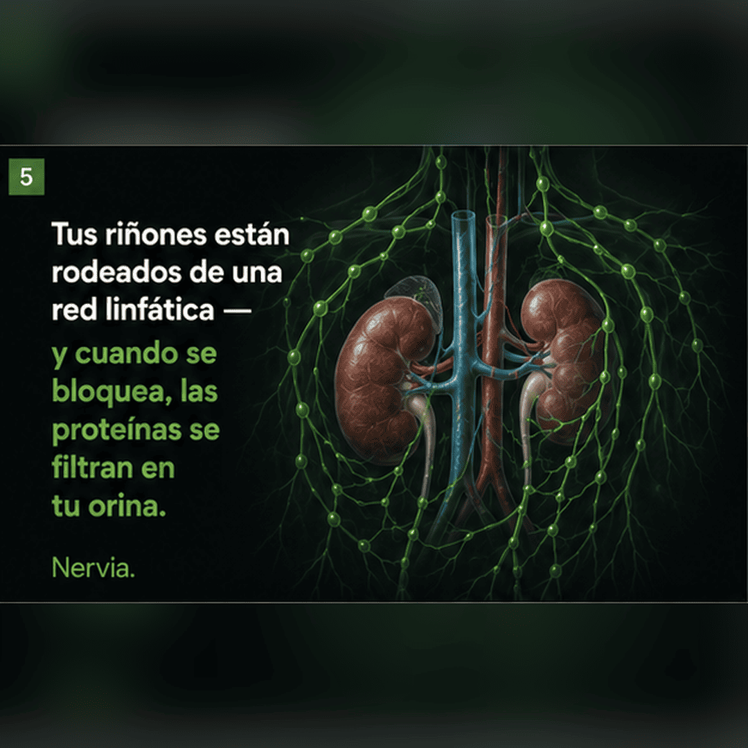Nervia™ Drenaje Renal — Desbloquea la red linfática que rodea tus riñones